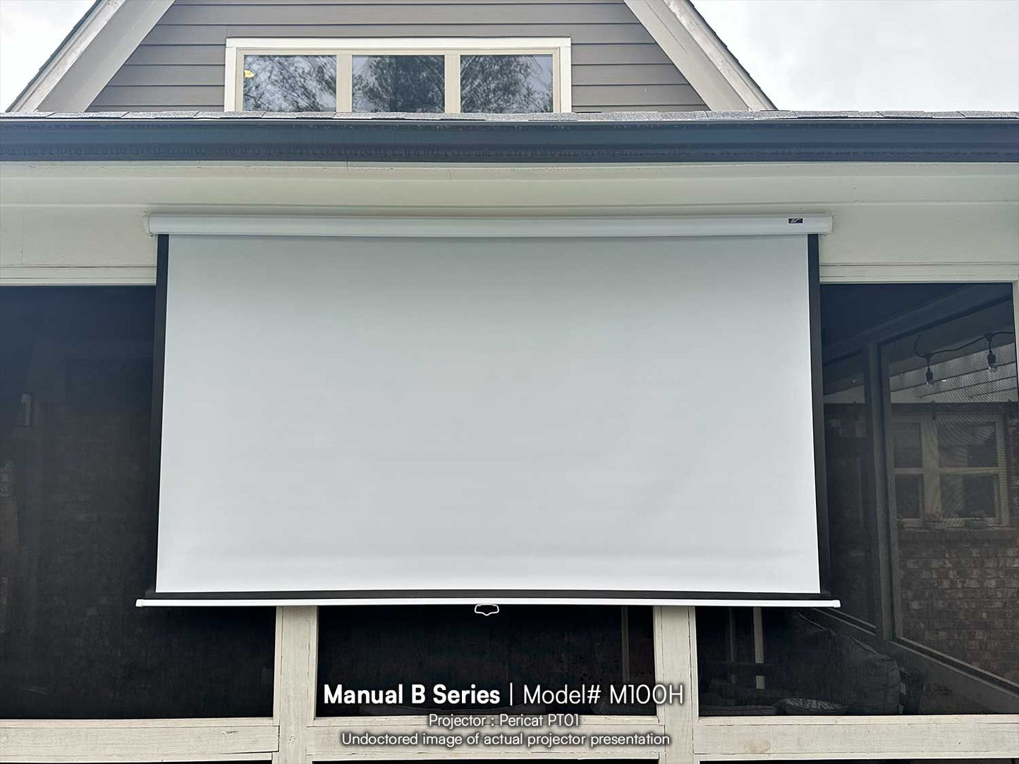 Manual B Series |
Model# M100H
Projector: Pericat PT01