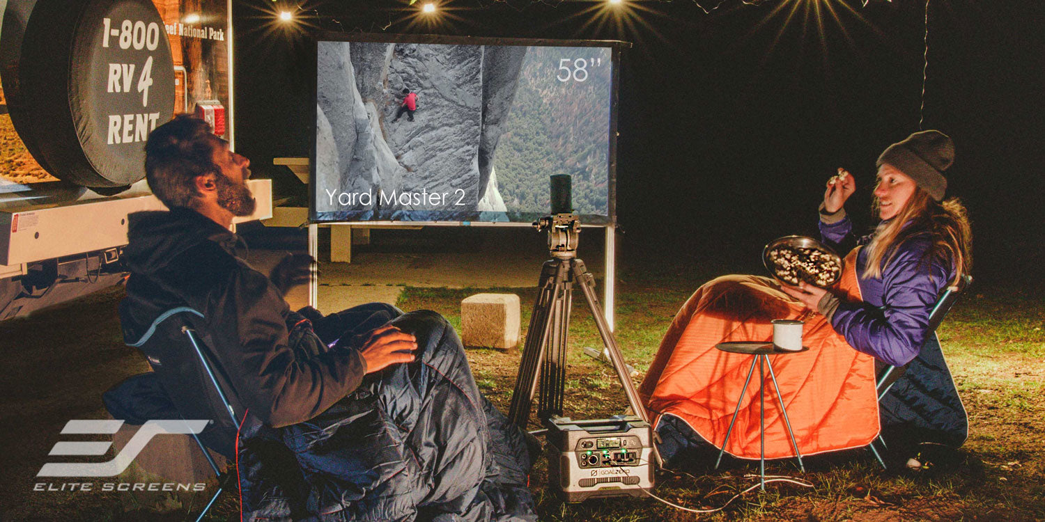 Outdoor Projector Screens Elite Screens Yard Master 2