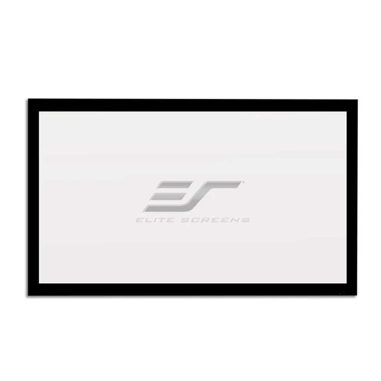 Framed picture with a logo on a white background