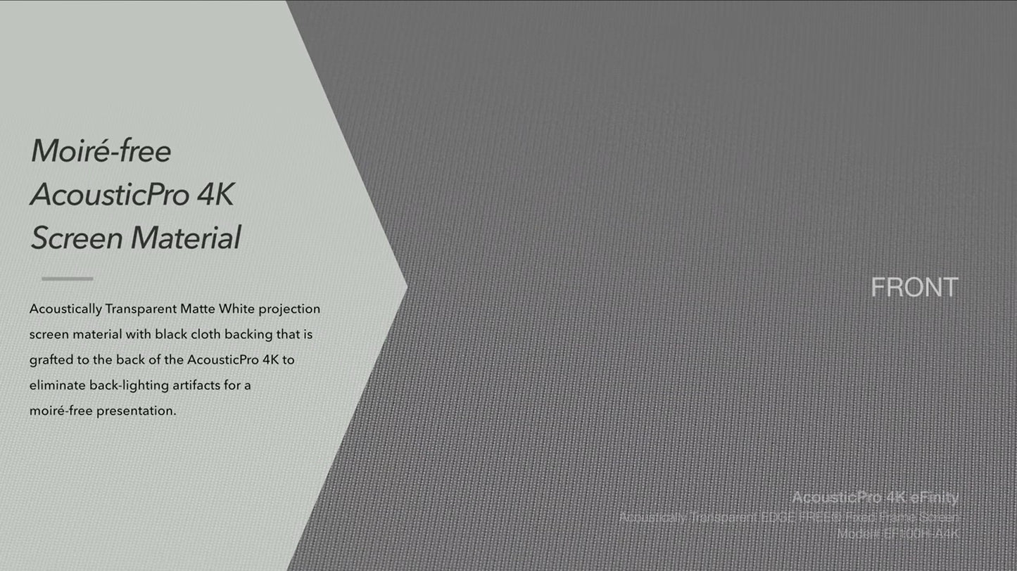 AcousticPro 4K eFinity