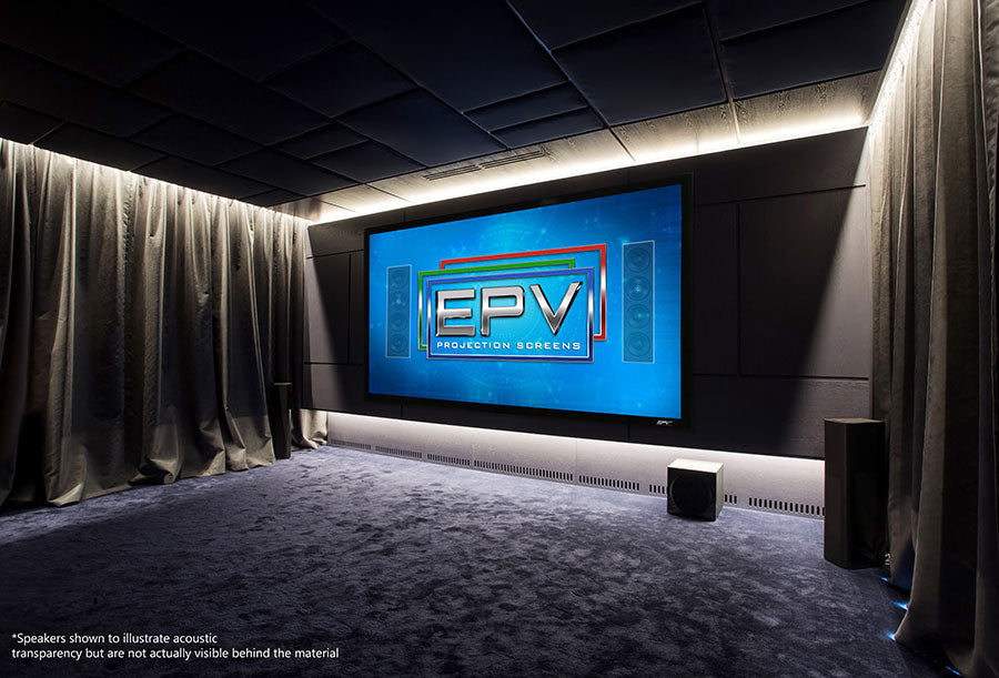 125" (2.35:1) Standard Edition A4K | Acoustically Transparent Fixed Frame Projector Screen