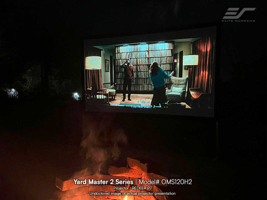 120" Yard Master 2 Fast Folding-Frame Outdoor Projection Screen w/REDEER P7