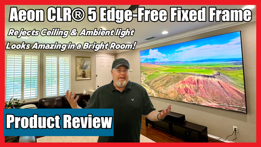 New Video 📽️Elite Screens Video Aeon CLR 5 Review