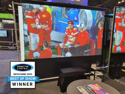 📣 Elite ProAV’s Floor Riser Pro DarkUST® 3 Wins The InfoComm 2025 Projector Central Best of Show Award!