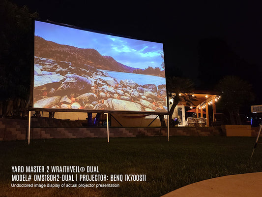 180" Yard Master 2 WraithVeil® Dual Large Outdoor Screen