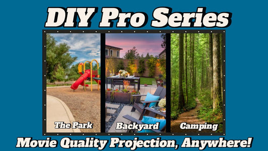 New Video 📽️DIY Pro Series Projection Screen | Elite Screens Product Highlight