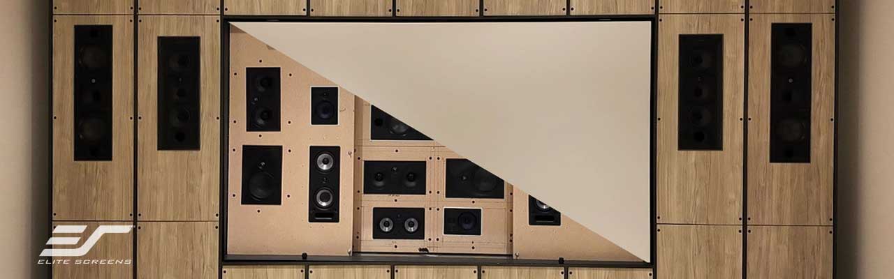 Acoustically Transparent Screens - Shop Elite Screens