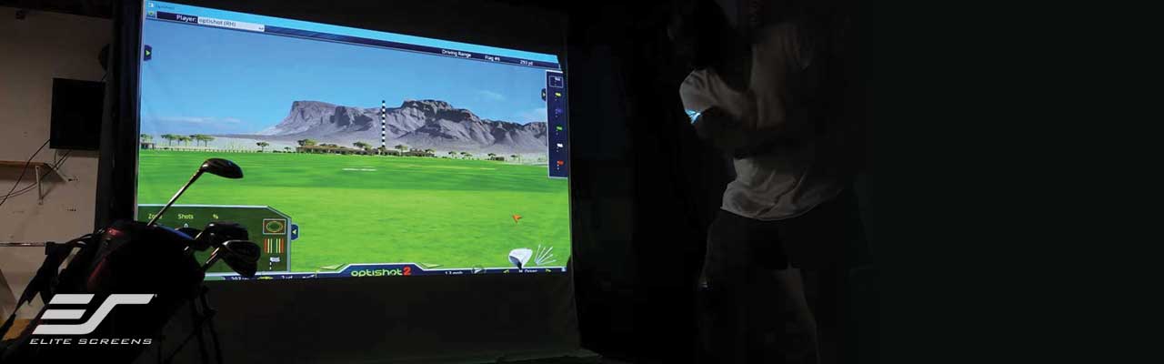 ImpactWhite® Sports Simulation Screens