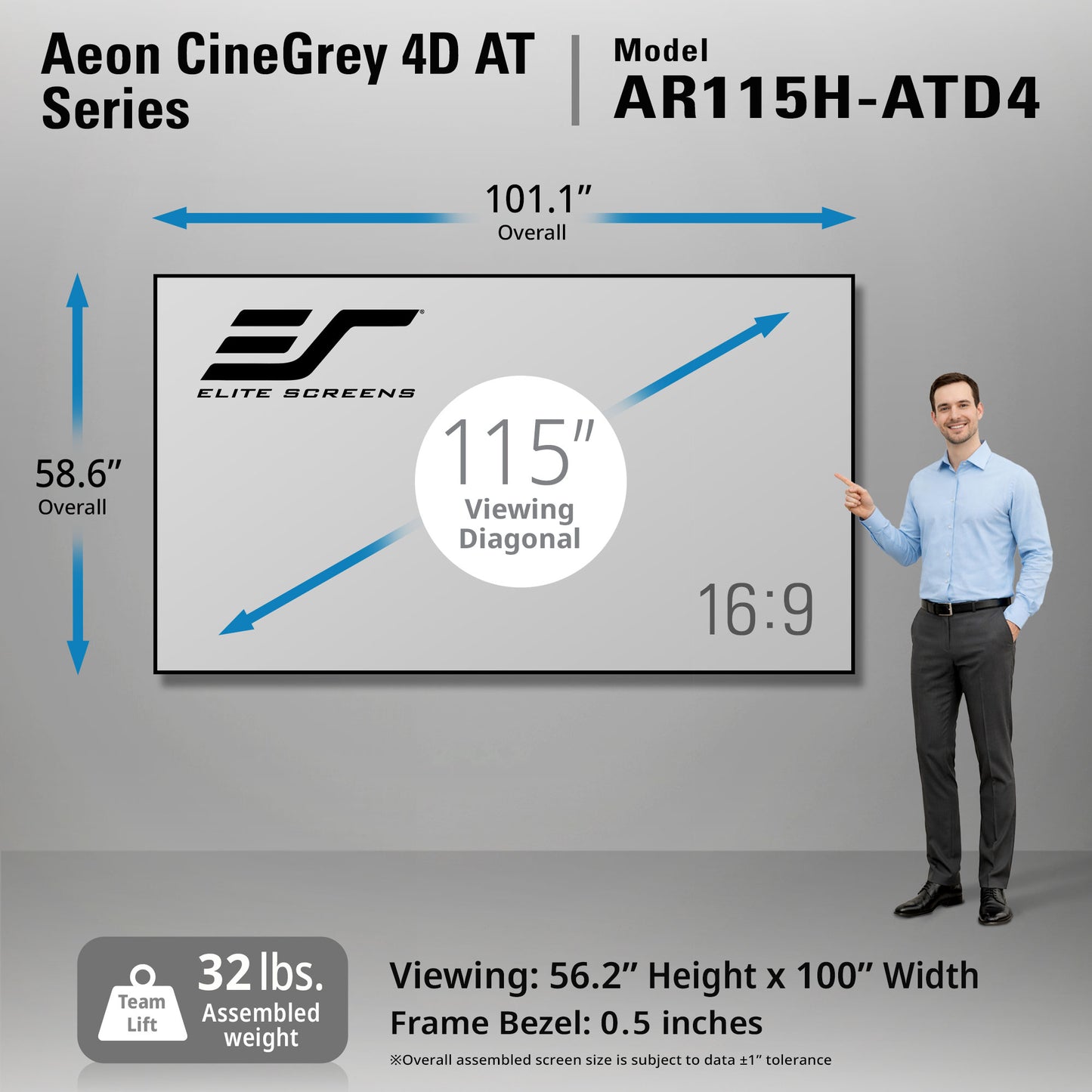 [Elite Screens] Aeon CineGrey 4D AT Series