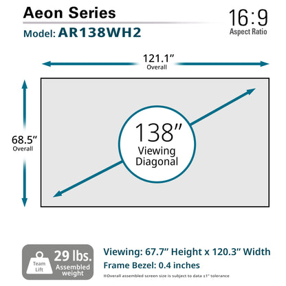 [Elite Screens] Aeon CineWhite UHD-B Series