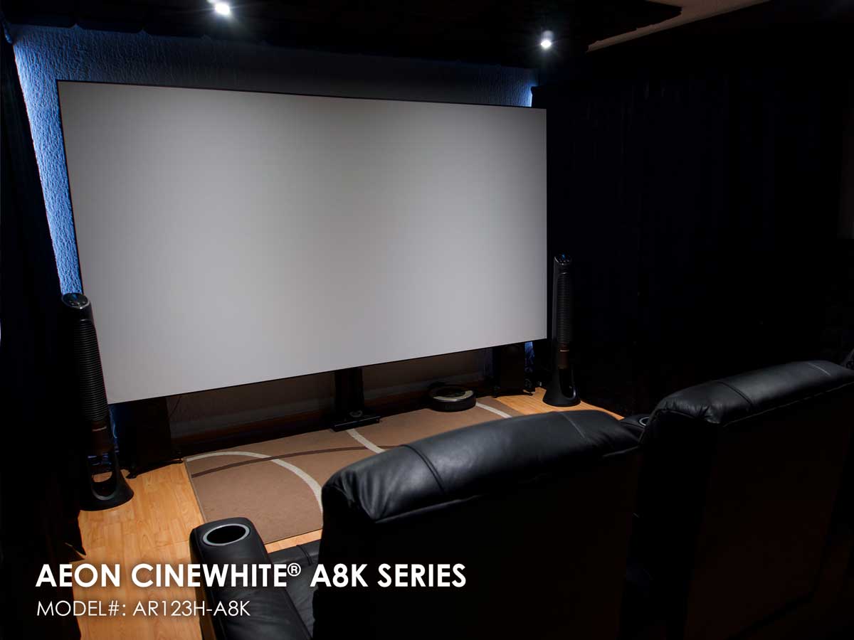 [Elite Screens] Aeon CineWhite® A8K Series