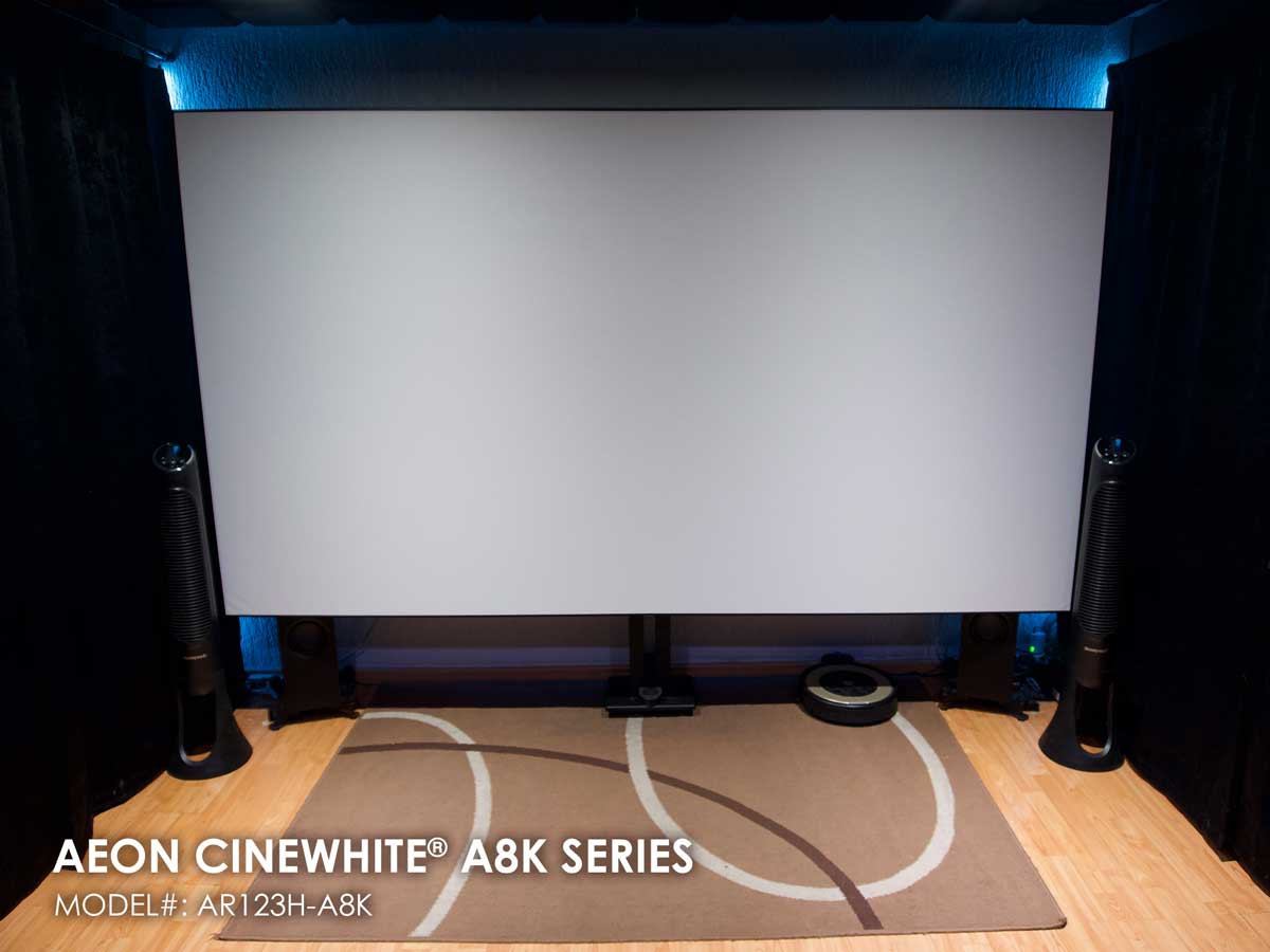 [Elite Screens] Aeon CineWhite® A8K Series