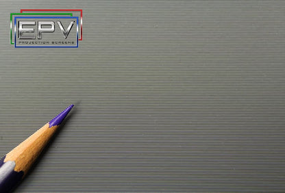 Pencil with purple cap on a textured gray surface, featuring the EPV logo in the corner.