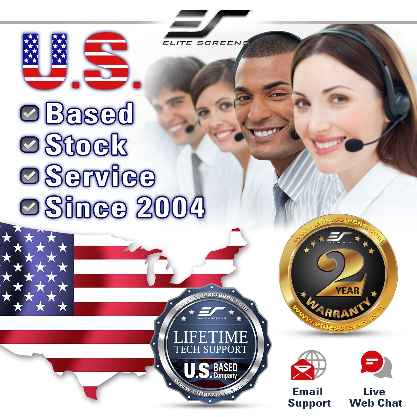 [Elite Screens] Manual Series