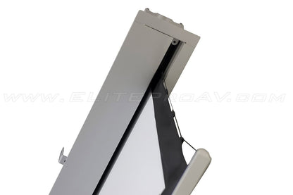 Metallic object with a reflective surface on a white background