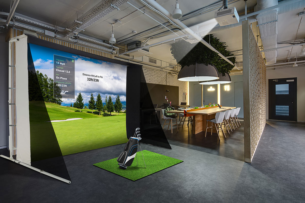 [Elite Screens] GolfSim Portable ImpactWhite 350