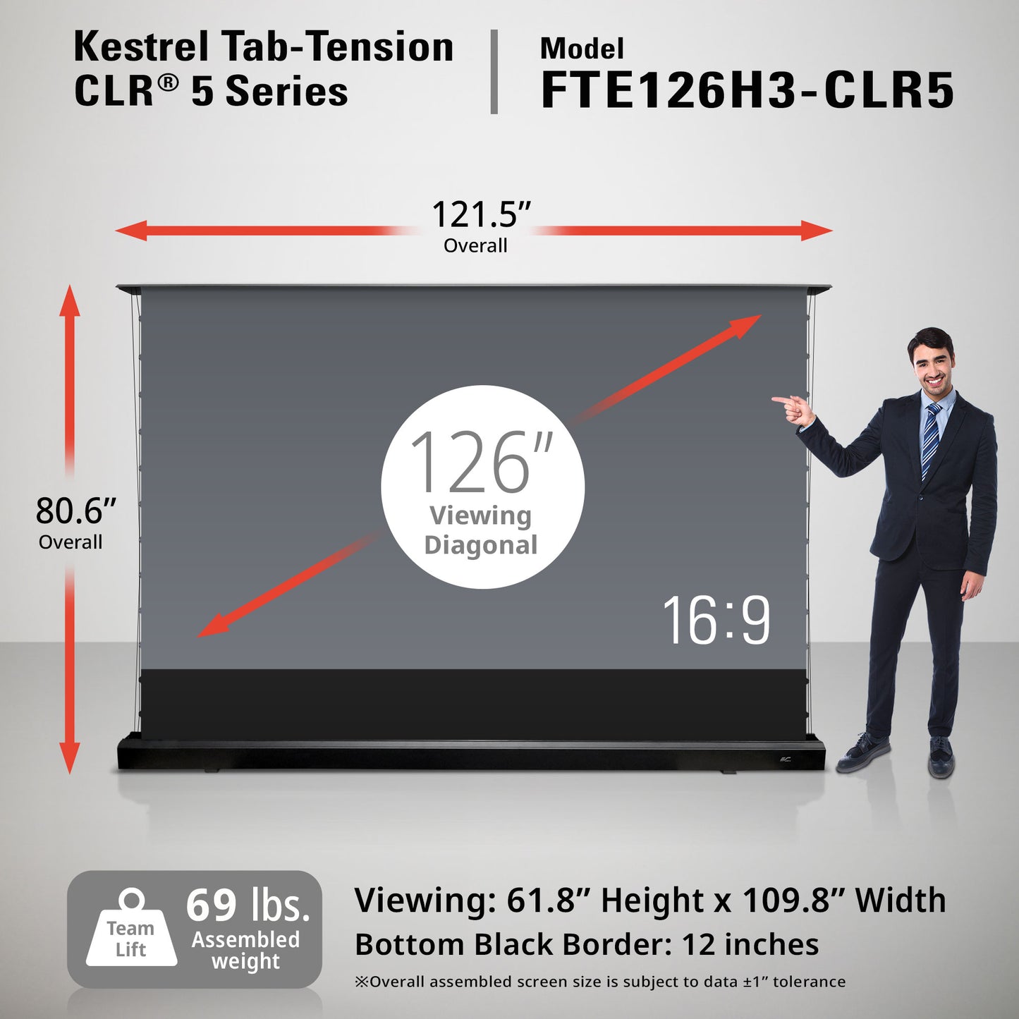 [Elite Screens] Kestrel Tab-Tension CLR 5 Series