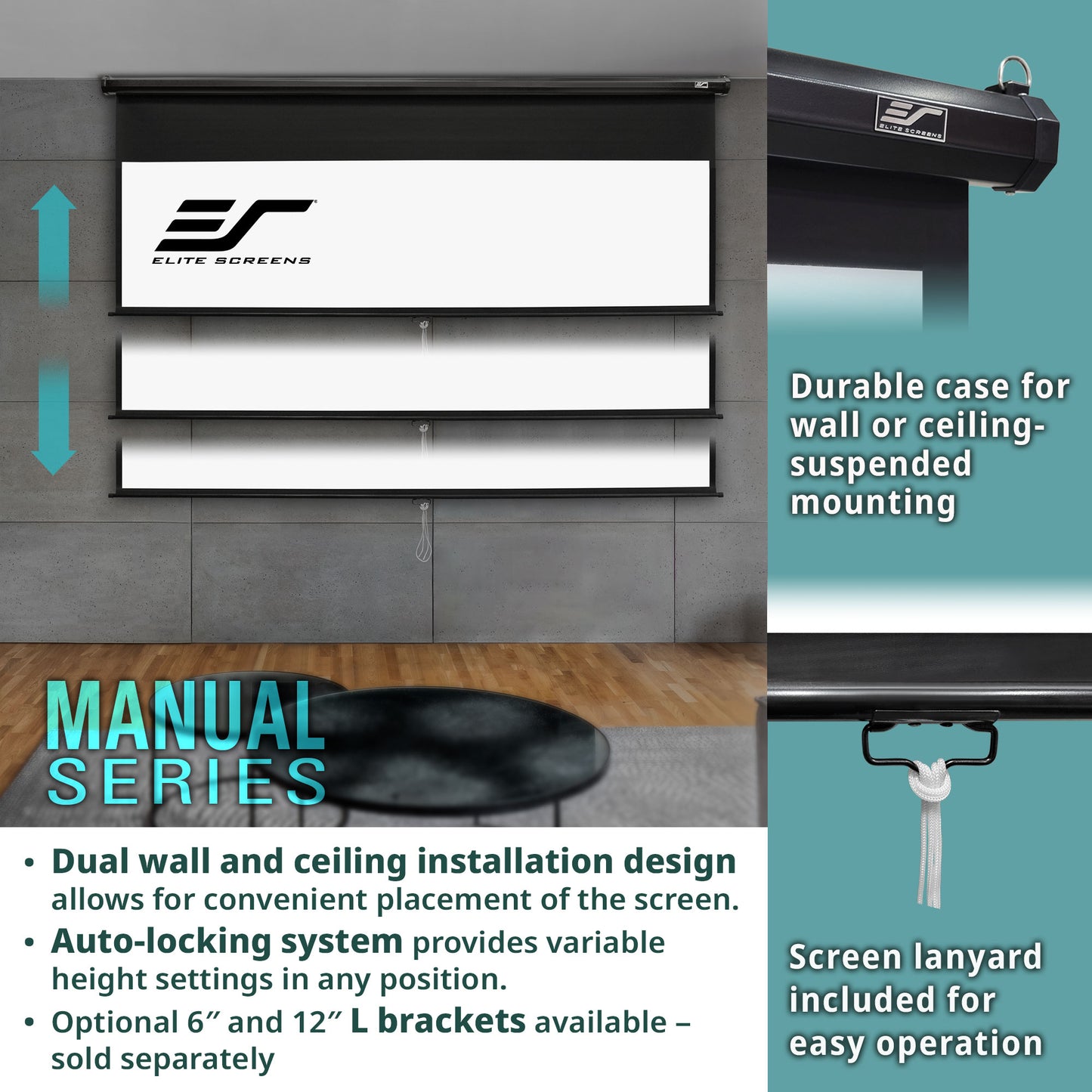 [Elite Screens] Manual Series