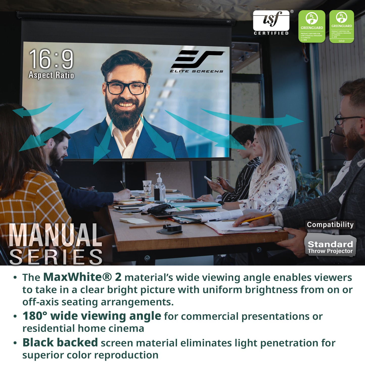 [Elite Screens] Manual Series