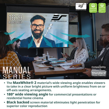 [Elite Screens] Manual Series