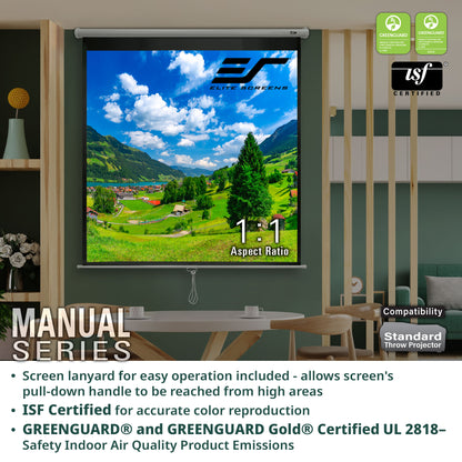 [Elite Screens] Manual Series
