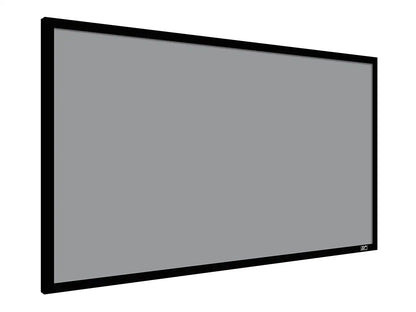 [Elite Screens] Sable Frame CineGrey 4D | ALR/CLR Velvet Covered Fixed Frame Projection Screen, 128/138/158" in 16:9 Format
