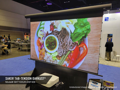 120" (16:9) Saker Tab-Tension DarkUST Series