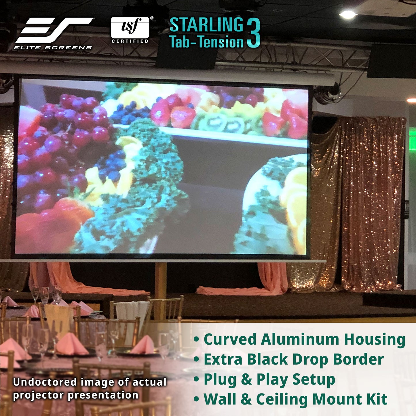 [Elite Screens] Starling Tab-Tension 3 Series