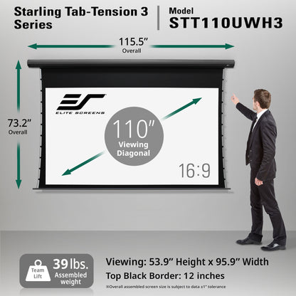 [Elite Screens] Starling Tab-Tension 3 Series