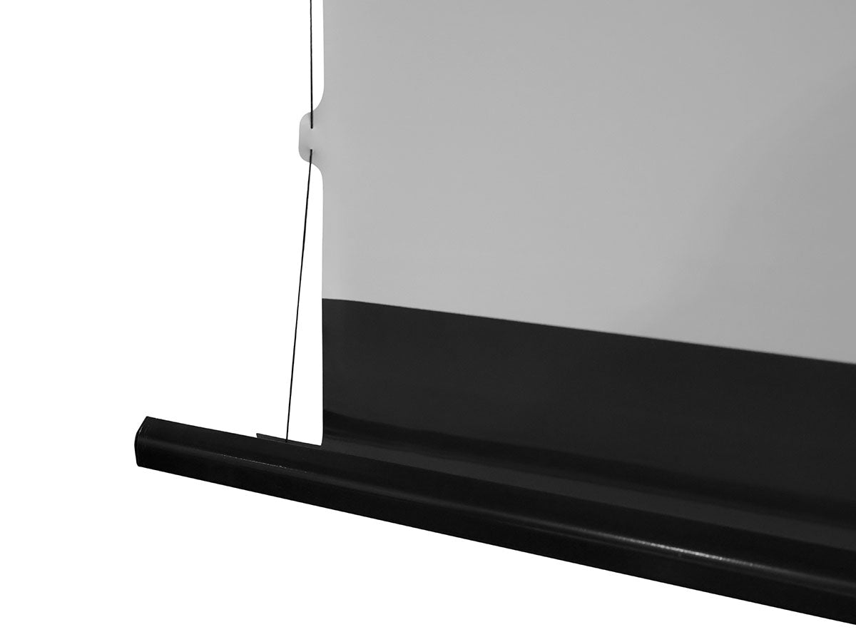 Black VMAX Tab-Tension 3 Projector Screen on a white background