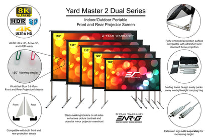 [Elite Screens] Yard Master 2 WraithVeil Dual Series