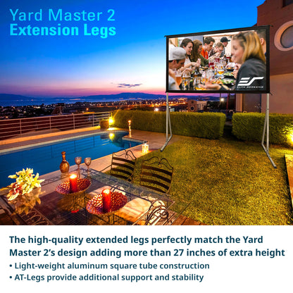 [Elite Screens] Yard Master 2 Optional EXTENSION Legs/Bars