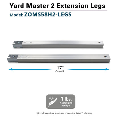 [Elite Screens] Yard Master 2 Optional EXTENSION Legs/Bars