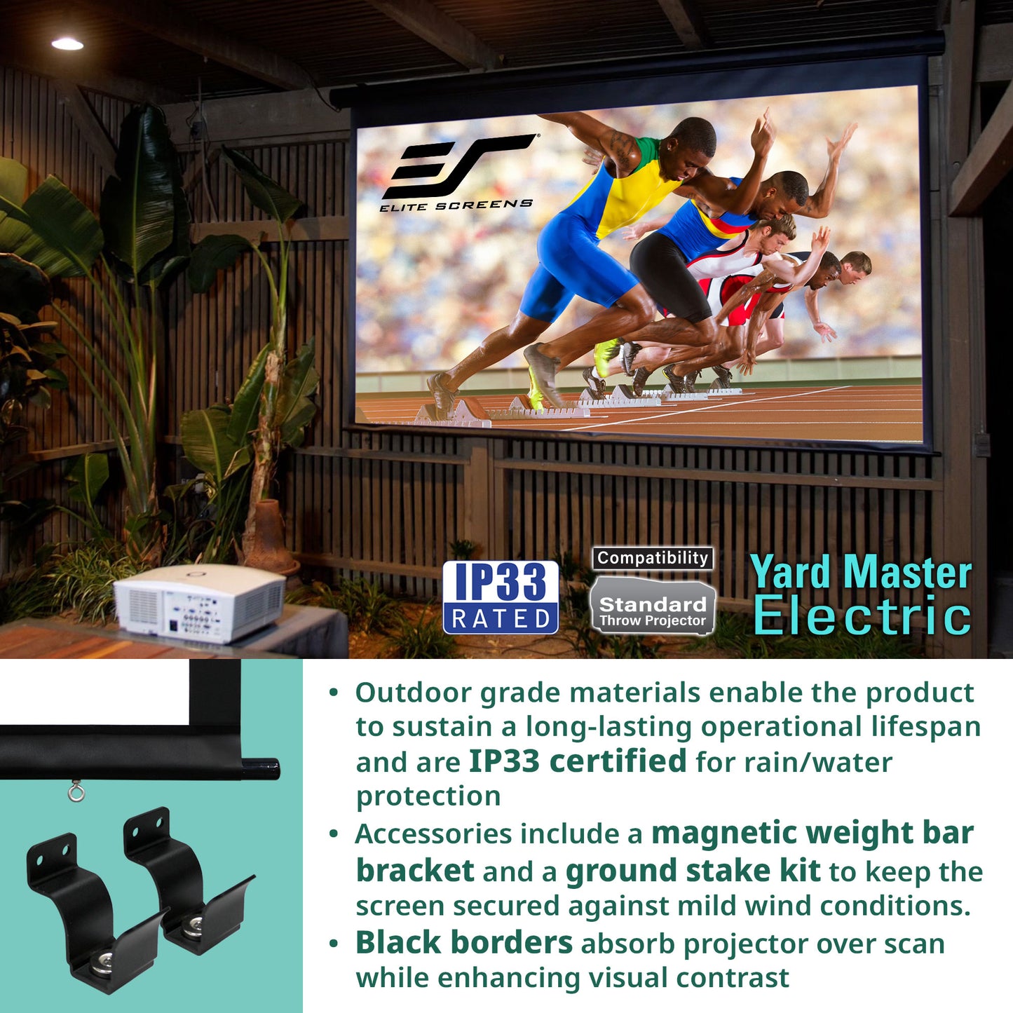 [Elite Screens] Yard Master Electric Series