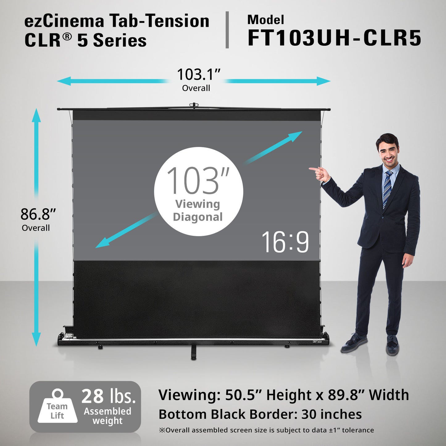 [Elite Screens] ezCinema Tab-Tension CLR 5 Series