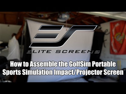 [Elite Screens] GolfSim Portable ImpactWhite 350