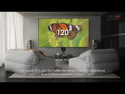120" (16:9) Saker Tab-Tension DarkUST Series
