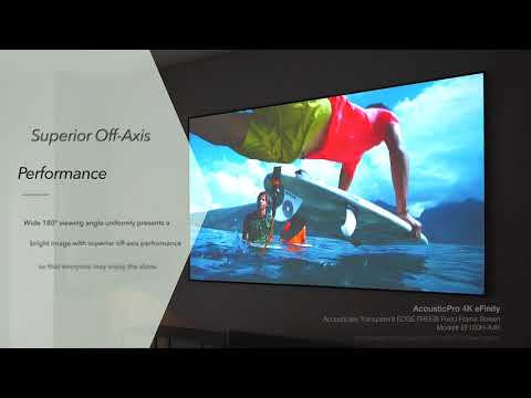 EPV Screens® AcousticPro 4K eFinity Product Video