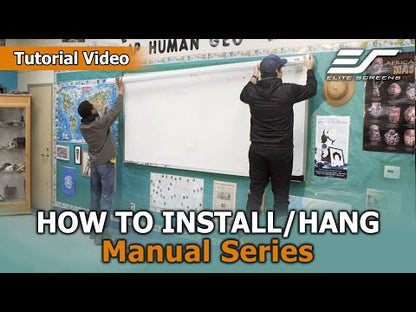 [Elite Screens] Manual Series