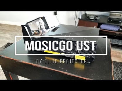 MosicGO 3-in-1 Portable Ultra Short Throw Projector + 58" Outdoor Screen