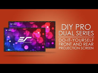 [Elite Screens] DIY Pro Dual Series - WraithVeil® Dual Material