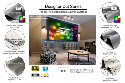 [Elite Screens] Designer Cut Series Sold by the Yard