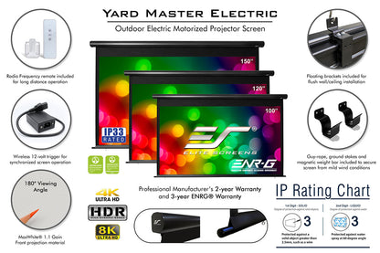 [Elite Screens] Yard Master Electric Series