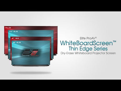 [Elite ProAV] WhiteBoardScreen™ Thin Edge Series