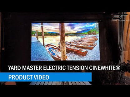 [Elite Screens] Yard Master Electric Tension CineWhite® Series